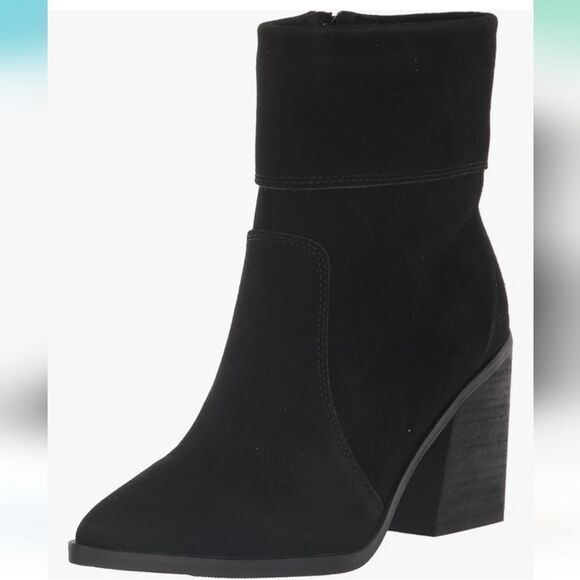 Black waterproof suede ankle boot size 8 NWT Blondo - Picture 13 of 13